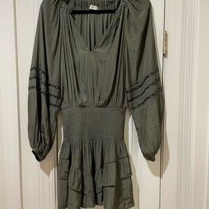 Ramy Brook Olive Green Dress